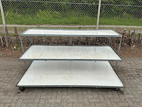Verrijdbare display/etage kar - afbeelding 2 van  10