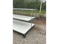 Verrijdbare display/etage kar - afbeelding 3 van  10