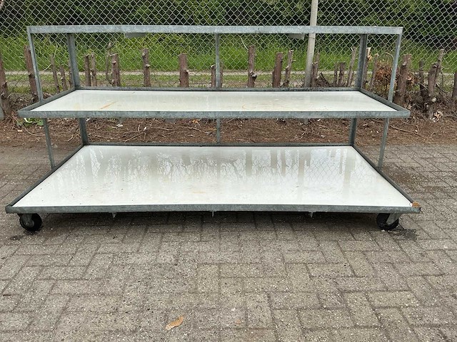 Verrijdbare display/etage kar - afbeelding 5 van  10