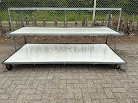 Verrijdbare display/etage kar - afbeelding 5 van  10