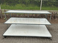 Verrijdbare display/etage kar - afbeelding 6 van  10