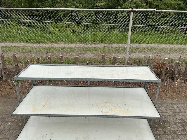 Verrijdbare display/etage kar - afbeelding 7 van  10