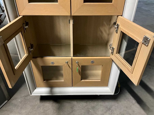 Verrijdbare dubbelzijdige lockerkast - afbeelding 3 van  7