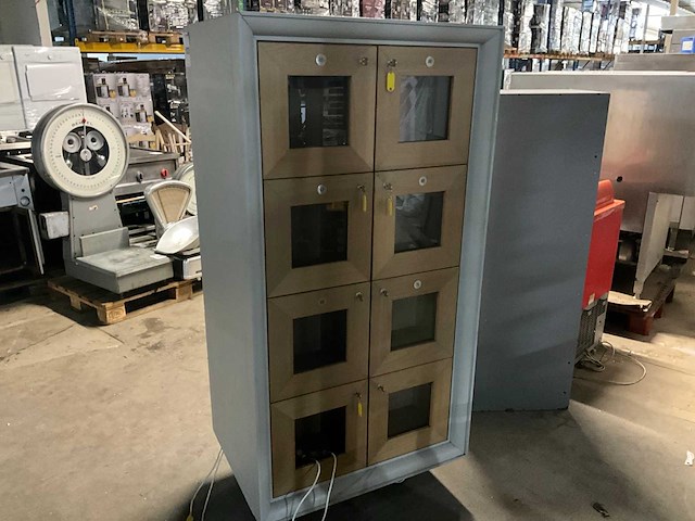 Verrijdbare dubbelzijdige lockerkast - afbeelding 5 van  7