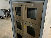 Verrijdbare dubbelzijdige lockerkast - afbeelding 6 van  7