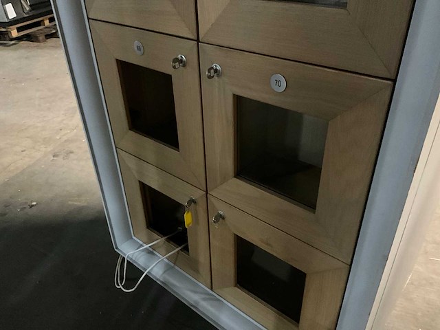 Verrijdbare dubbelzijdige lockerkast - afbeelding 7 van  7