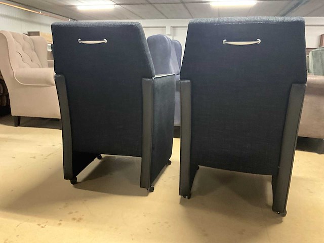 Verrijdbare eetkamerstoel (2x) - afbeelding 2 van  10