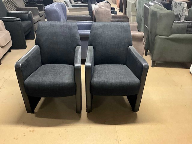 Verrijdbare eetkamerstoel (2x) - afbeelding 1 van  10