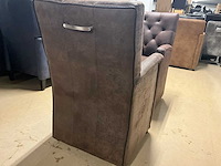 Verrijdbare eetkamerstoel (2x) - afbeelding 2 van  10