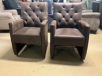 Verrijdbare eetkamerstoel (2x) - afbeelding 3 van  10