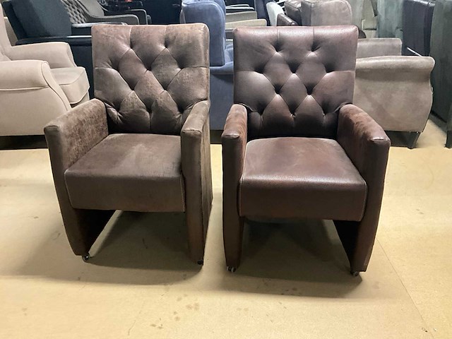 Verrijdbare eetkamerstoel (2x) - afbeelding 4 van  10