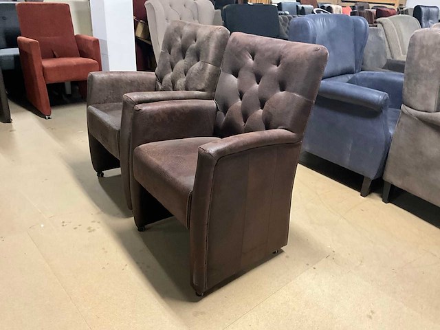 Verrijdbare eetkamerstoel (2x) - afbeelding 7 van  10