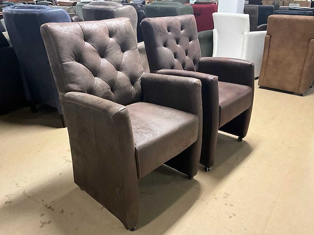 Verrijdbare eetkamerstoel (2x) - afbeelding 8 van  10