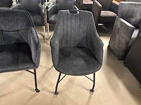 Verrijdbare eetkamerstoel (3x) - afbeelding 2 van  11