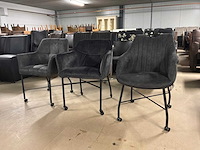 Verrijdbare eetkamerstoel (3x) - afbeelding 5 van  11