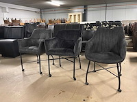 Verrijdbare eetkamerstoel (3x) - afbeelding 6 van  11