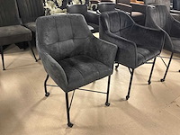 Verrijdbare eetkamerstoel (3x) - afbeelding 10 van  11