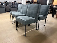 Verrijdbare eetkamerstoel (6x) - afbeelding 3 van  7