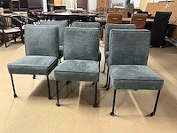 Verrijdbare eetkamerstoel (6x) - afbeelding 5 van  7