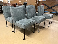 Verrijdbare eetkamerstoel (6x) - afbeelding 6 van  7