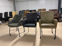Verrijdbare eetkamerstoelen (3x) - afbeelding 6 van  9