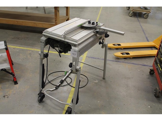 Verrijdbare en inklapbare zaagtafel festool cs 50 ebg. - afbeelding 1 van  3