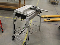 Verrijdbare en inklapbare zaagtafel festool cs 50 ebg.