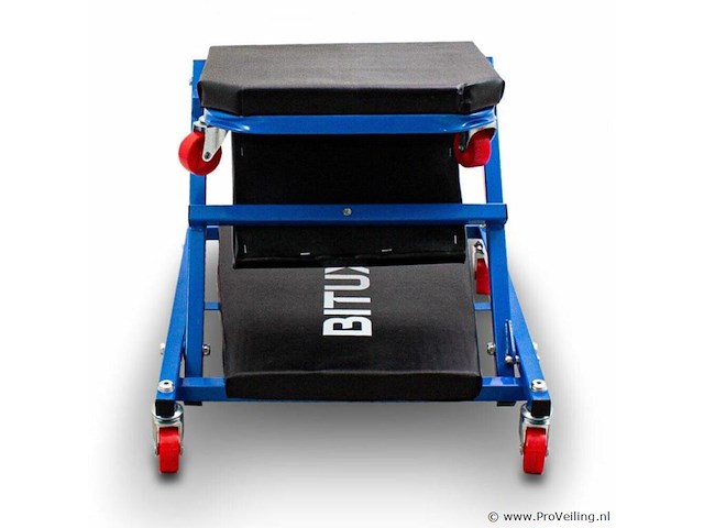 Verrijdbare garage ligbed / ligmat 2 standen - afbeelding 5 van  9