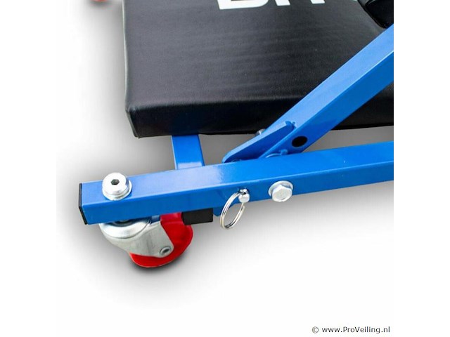 Verrijdbare garage ligbed / ligmat 2 standen - afbeelding 7 van  9