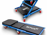 Verrijdbare garage ligbed / ligmat 2 standen - afbeelding 1 van  9