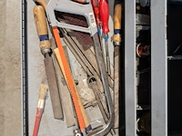 Verrijdbare gereedschapskist met inhoud, gedore, blauw - afbeelding 3 van  12