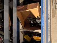 Verrijdbare gereedschapskist met inhoud, gedore, blauw - afbeelding 4 van  12