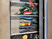 Verrijdbare gereedschapskist met inhoud, gedore, blauw - afbeelding 12 van  12