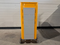 Verrijdbare gereedschapskist met inhoud, ironside, geel - afbeelding 5 van  10