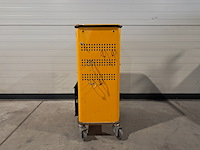Verrijdbare gereedschapskist met inhoud, ironside, geel - afbeelding 4 van  11