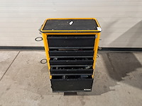 Verrijdbare gereedschapskist met inhoud, ironside, geel - afbeelding 8 van  11