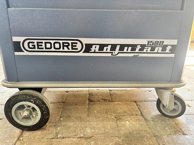 Verrijdbare gereedschapswagen, gedore, adjutant 1580 - afbeelding 2 van  8