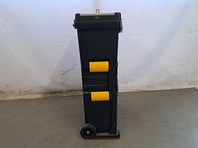 Verrijdbare gereedschapwagen, power fix, zwart - afbeelding 5 van  12