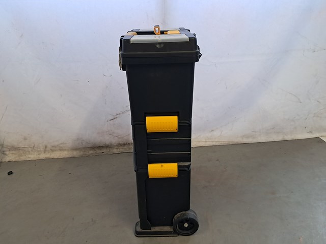 Verrijdbare gereedschapwagen, power fix, zwart - afbeelding 7 van  12