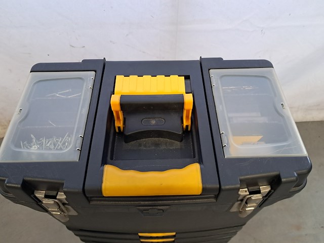 Verrijdbare gereedschapwagen, power fix, zwart - afbeelding 8 van  12