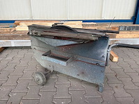 Verrijdbare haspelwagen met scharen - afbeelding 1 van  2