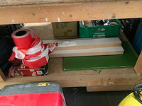 Verrijdbare houten werktafel - afbeelding 3 van  4