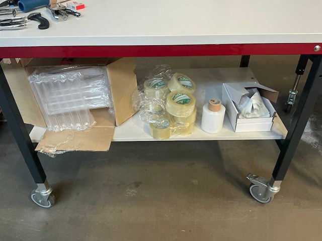 Verrijdbare inpak tafel (2x) - afbeelding 7 van  10