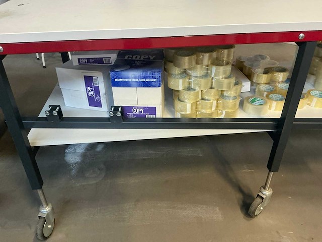 Verrijdbare inpak tafel (2x) - afbeelding 8 van  10