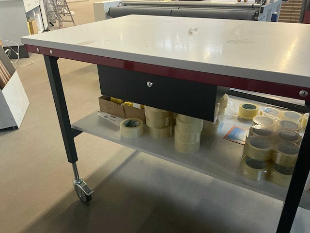 Verrijdbare inpak tafel (2x) - afbeelding 10 van  10