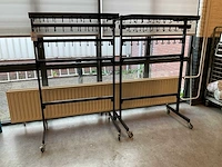 Verrijdbare kapstok (2x)
