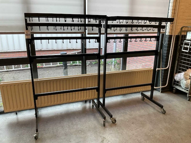 Verrijdbare kapstok (2x) - afbeelding 2 van  9