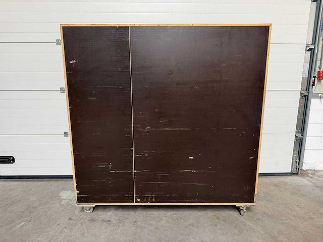 Verrijdbare kar voor inklapbare tafels - afbeelding 4 van  5