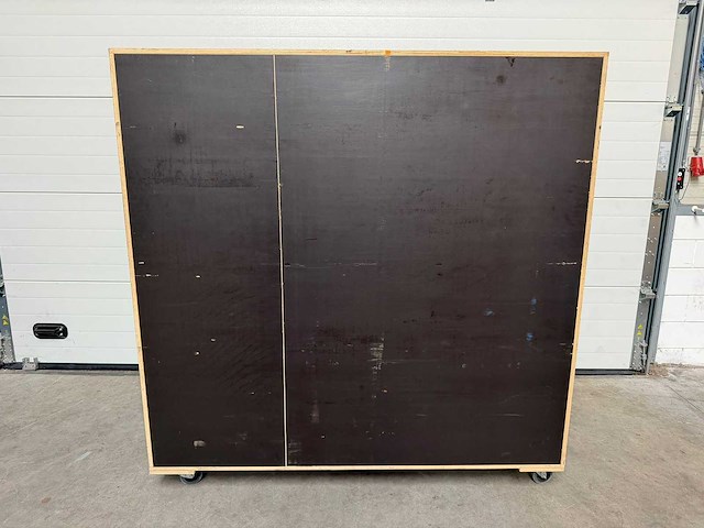 Verrijdbare kar voor inklapbare tafels - afbeelding 4 van  6