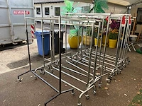 Verrijdbare kledingrek (12x) - afbeelding 3 van  3